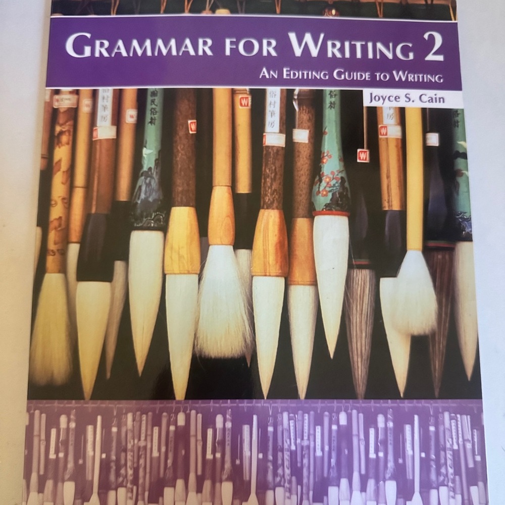 Grammar for writing 2